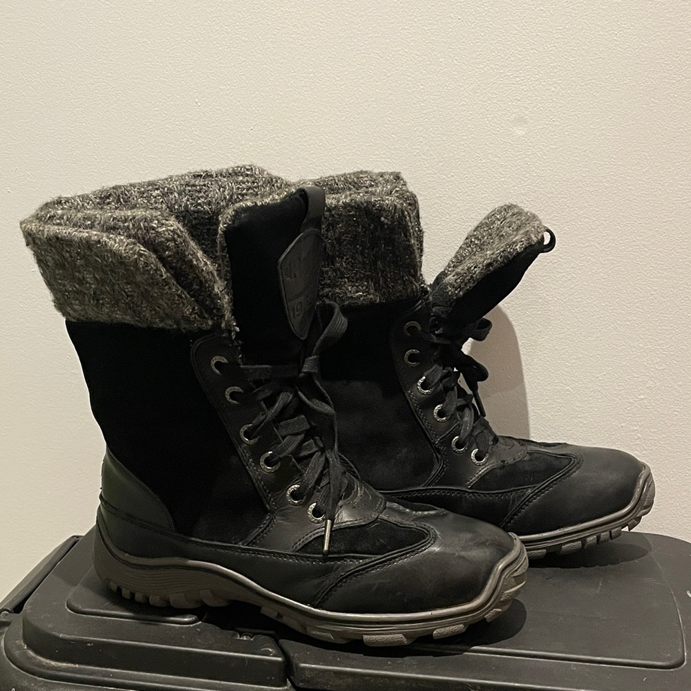 Pajar Black and Gray Winter Boots euro 40